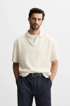 POLO JACQUARD GEOMÉTRICO
