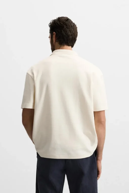 POLO JACQUARD GEOMÉTRICO