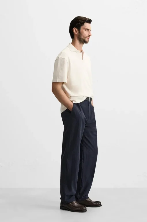 POLO JACQUARD GEOMÉTRICO