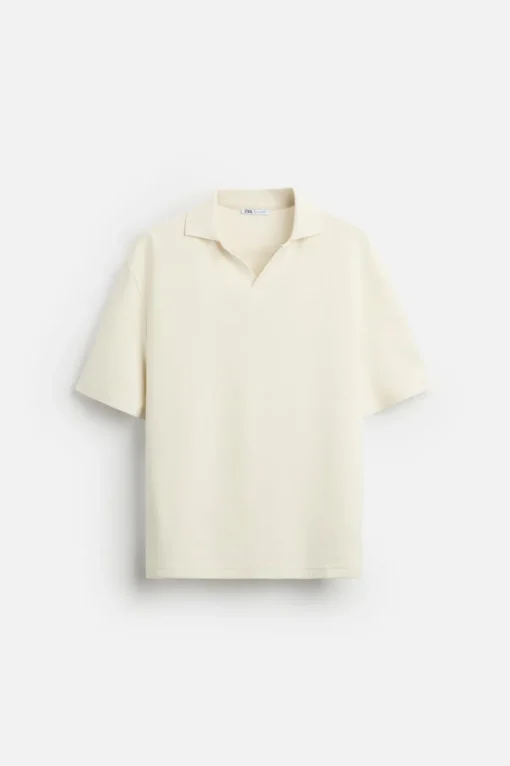 POLO JACQUARD GEOMÉTRICO