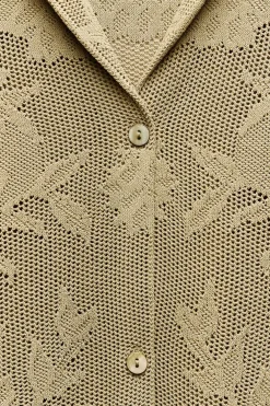 POLO OVERSIZE PUNTO JACQUARD