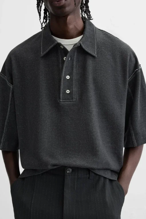 POLO PESPUNTE CONTRASTE