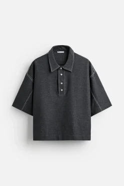 POLO PESPUNTE CONTRASTE