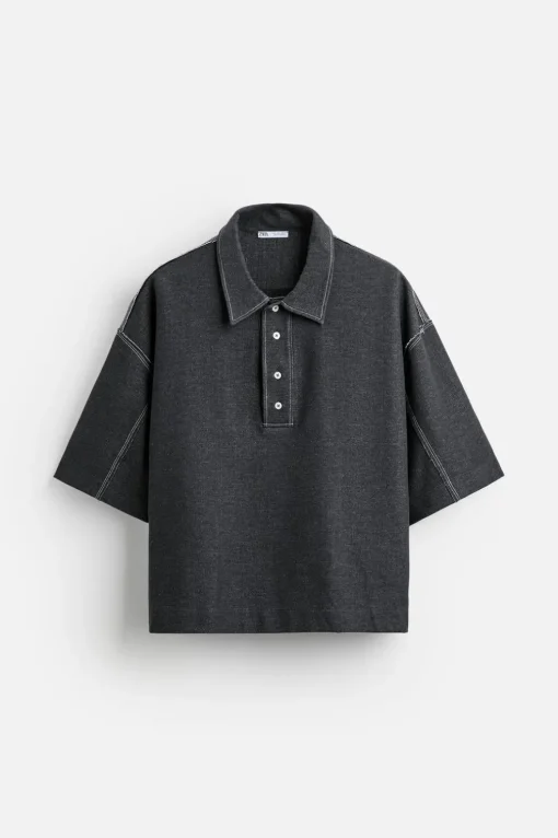 POLO PESPUNTE CONTRASTE