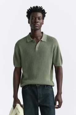 POLO PUNTO ALGODÓN - LINO