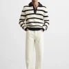 POLO PUNTO JACQUARD RAYAS