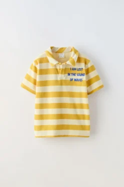 POLO RAYAS TOALLA BORDADO