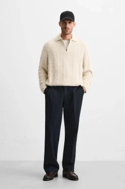 POLO TEXTURA BOUCLÉ