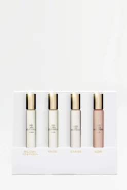 RED ZARA TEMPTATION DISCOVERY SET 4 X10ML (1.3 FL. OZ).