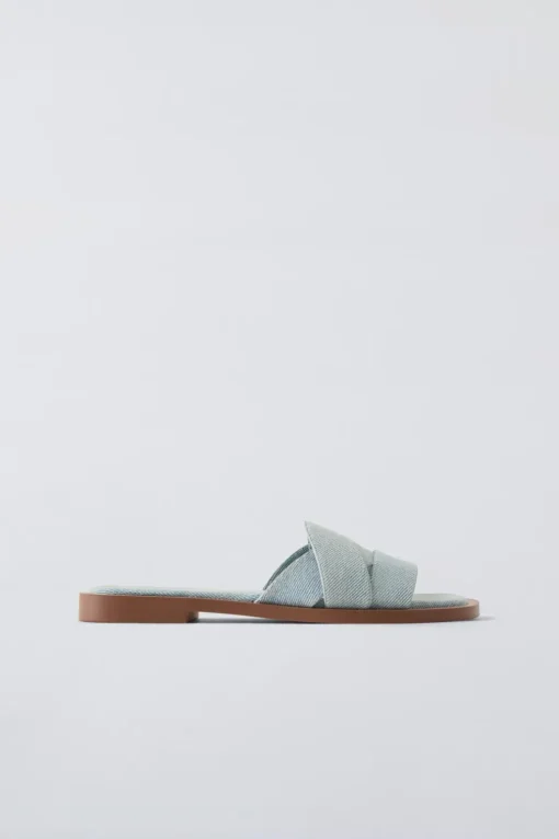 SANDALIA PLANA DENIM