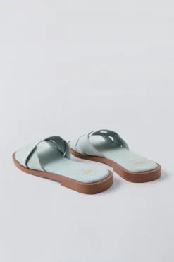 SANDALIA PLANA DENIM