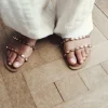 SANDALIA PLANA TRIPLE TIRA