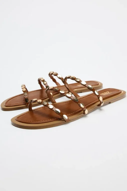 SANDALIA PLANA TRIPLE TIRA