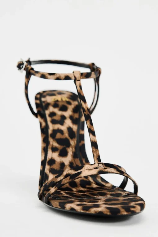 SANDALIA TACÓN ESTAMPADO ANIMAL