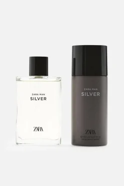 SILVER EDT 90 ML (3.04 FL. OZ) + DEODORANT SPRAY EDC 150 ML (5.07 FL. OZ)