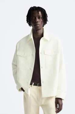 SOBRECAMISA ALGODÓN - LINO