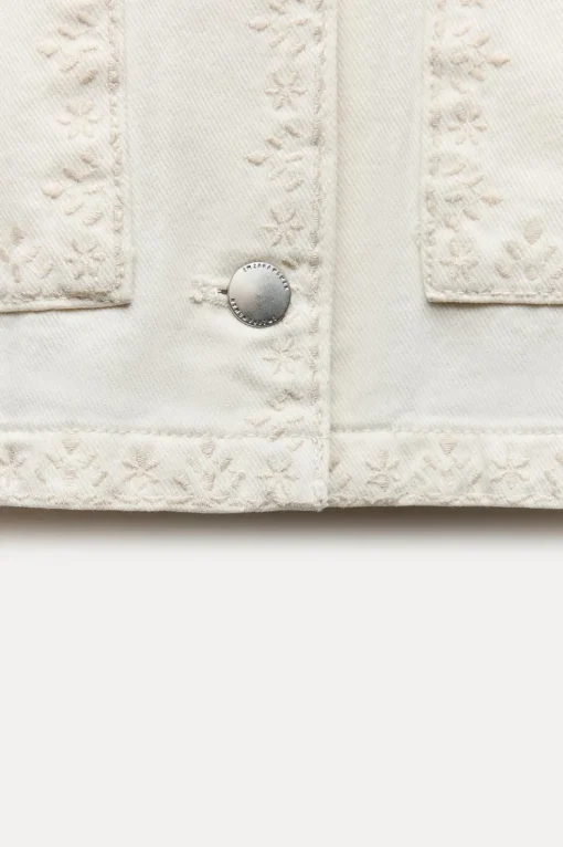 SOBRECAMISA BOLSILLOS BORDADOS ZW COLLECTION