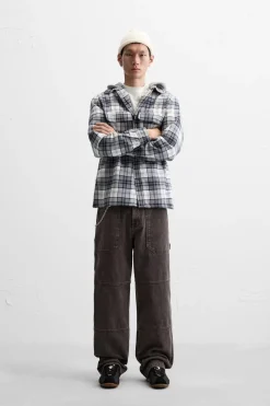 SOBRECAMISA CAPUCHA COMBINADA