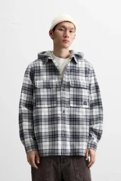 SOBRECAMISA CAPUCHA COMBINADA