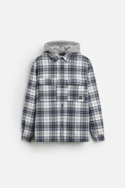 SOBRECAMISA CAPUCHA COMBINADA