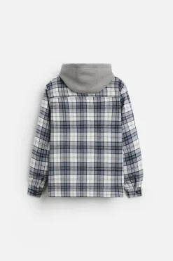SOBRECAMISA CAPUCHA COMBINADA