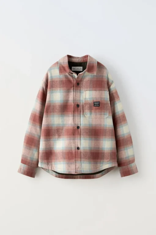 SOBRECAMISA CUADROS ACOLCHADA