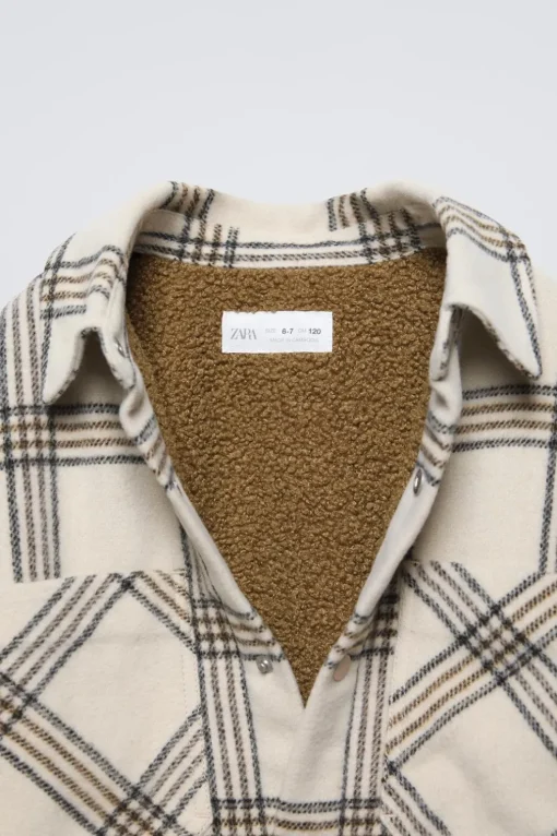 SOBRECAMISA CUADROS BORREGUILLO