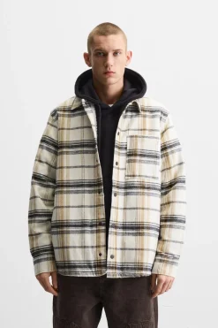 SOBRECAMISA CUADROS COMBINADA