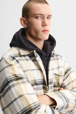 SOBRECAMISA CUADROS COMBINADA