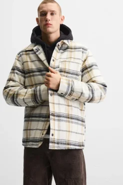 SOBRECAMISA CUADROS COMBINADA