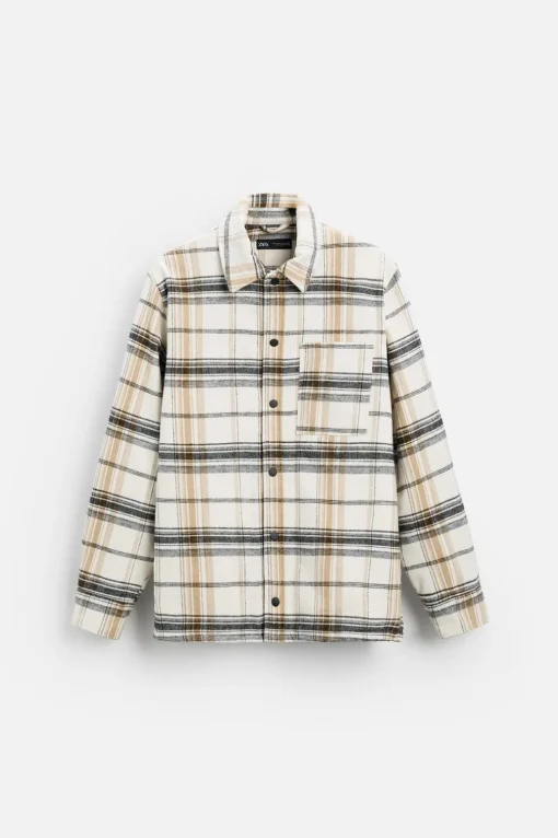 SOBRECAMISA CUADROS COMBINADA