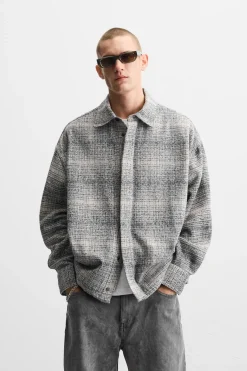 SOBRECAMISA CUADROS EFECTO LAVADO