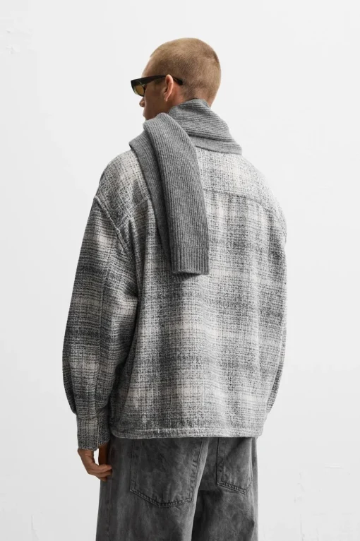 SOBRECAMISA CUADROS EFECTO LAVADO