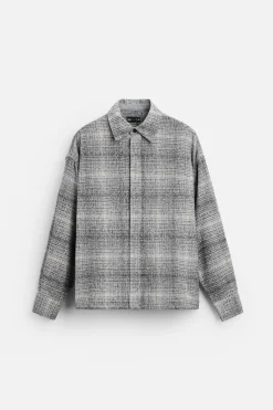 SOBRECAMISA CUADROS EFECTO LAVADO