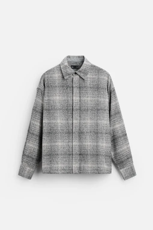 SOBRECAMISA CUADROS EFECTO LAVADO