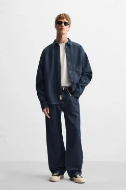 SOBRECAMISA DENIM BOLSILLO
