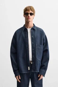 SOBRECAMISA DENIM BOLSILLO