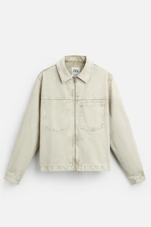 SOBRECAMISA DENIM CROPPED FIT