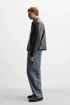 SOBRECAMISA EFECTO PIEL GRABADA