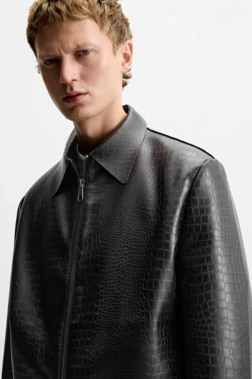 SOBRECAMISA EFECTO PIEL GRABADA