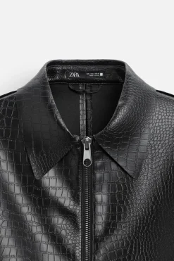 SOBRECAMISA EFECTO PIEL GRABADA