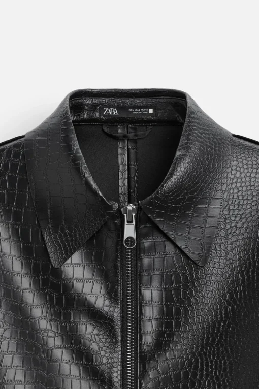 SOBRECAMISA EFECTO PIEL GRABADA