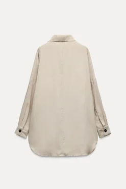 SOBRECAMISA FLUIDA BOLSILLOS