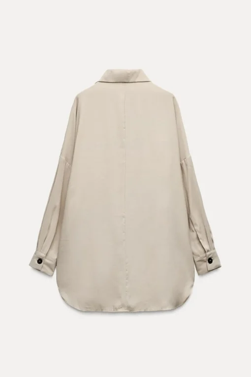SOBRECAMISA FLUIDA BOLSILLOS