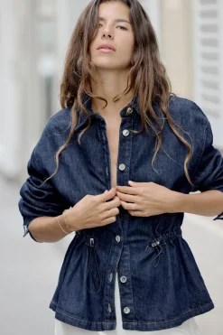 SOBRECAMISA Z1975 DENIM CINTURA AJUSTABLE