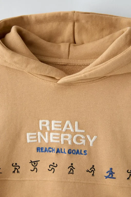 SUDADERA BORDADOS