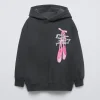 SUDADERA CAPUCHA BALLET OVERSIZE FIT