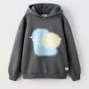 SUDADERA CAPUCHA EFECTO LAVADO