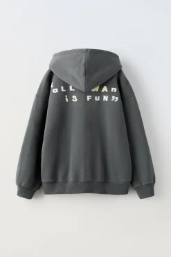 SUDADERA CAPUCHA EFECTO LAVADO