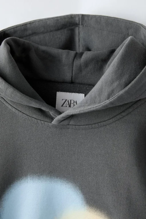 SUDADERA CAPUCHA EFECTO LAVADO